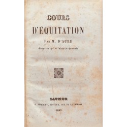 Cours d'équitation (seconde...