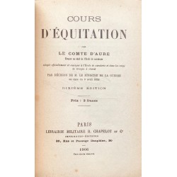 Cours d'équitation (dixième...