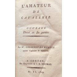 L'amateur de cavalerie