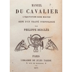 Manuel du cavalier -...