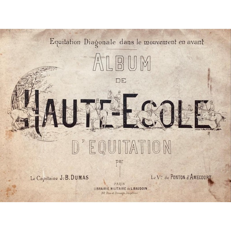 Equitation diagonale dans le mouvement - album de haute école d'équitation