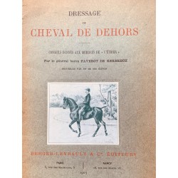 Dressage du cheval de dehors