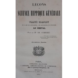 Leçons de science hippique générale