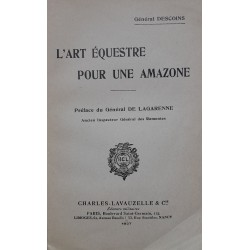 L'art équestre pour une amazone