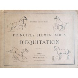 Principes élémentaires d'équitation