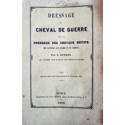 Dressage du cheval de guerre