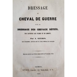 Dressage du cheval de guerre