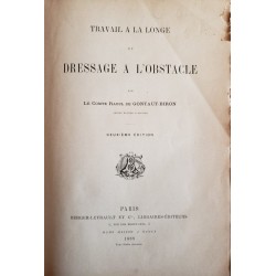 Travail à la longe et dressage à l'obstacle