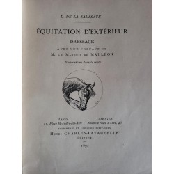 Equitation d'extérieur