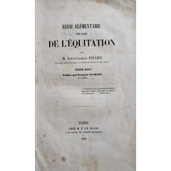 Essai élémentaire sur l'art de l'équitation (troisième édition)