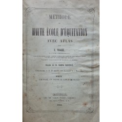 Méthode de haute école d'équitation avec Atlas (vendu)