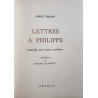 Lettres à Philippe