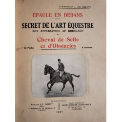 Epaule en dedans secret de l'art équestre