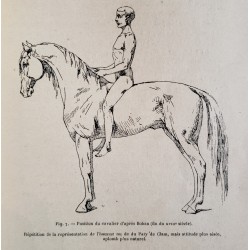 De la position à cheval à travers les âges