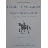 L'école de Versailles sous l'ancienne monarchie
