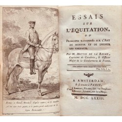 Essais sur l'équitation